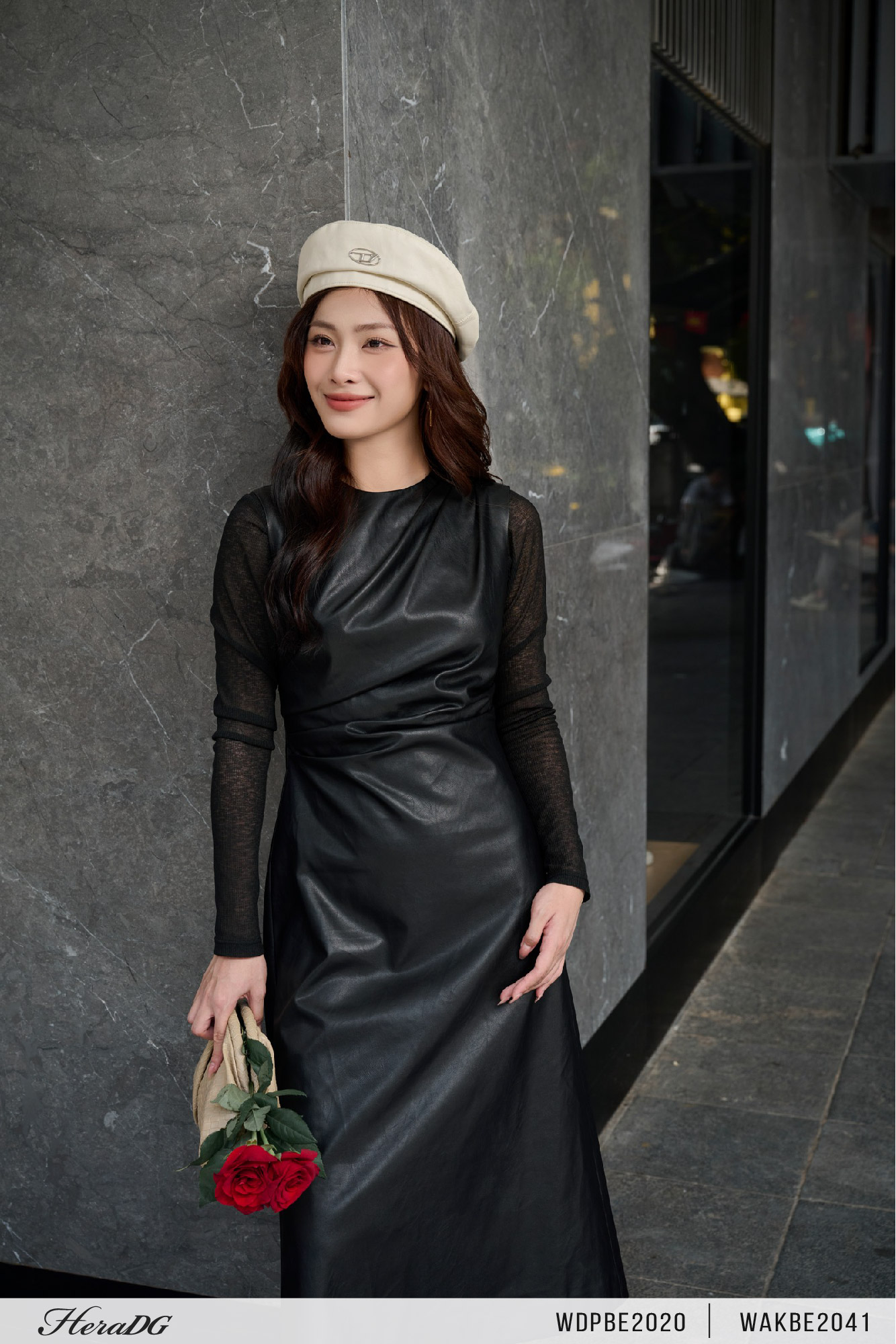 Ảnh của Đầm da dáng ôm A